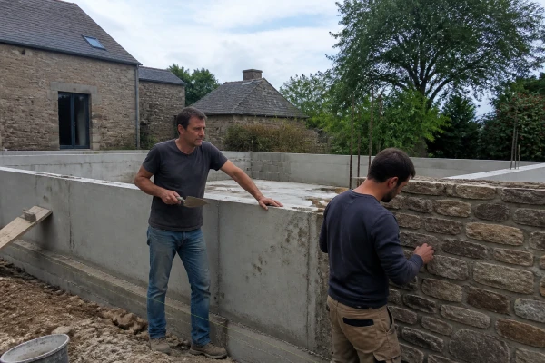Entreprise maçonnerie pour travaux gros oeuvre Herbignac