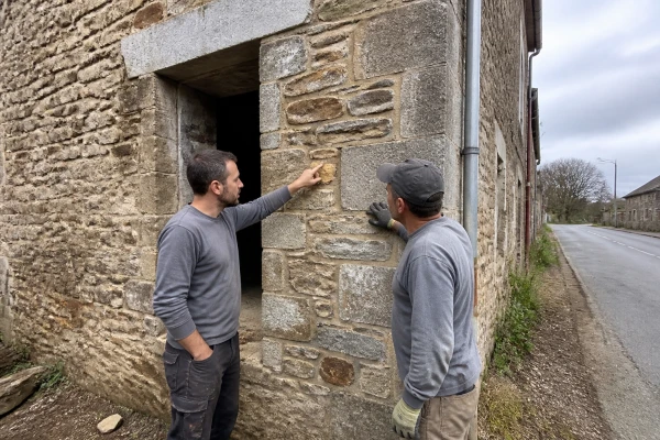 Entreprise maçonnerie rénovation bâtiment ancien Redon