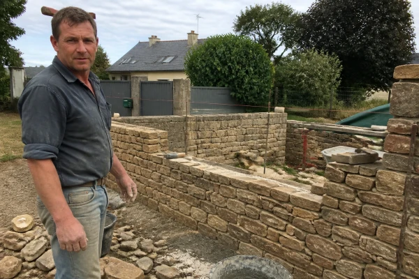 Muret pierre Nantes