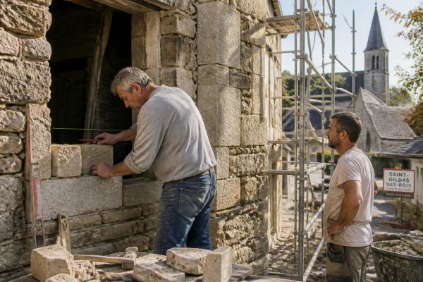 Rénovation maçonnerie Guérande